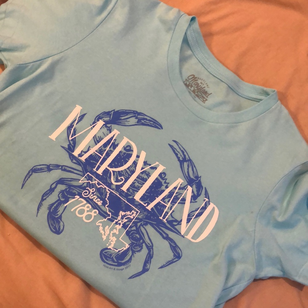 Maryland crab shirt